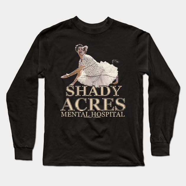 shady acres retro Long Sleeve T-Shirt by Claessens_art